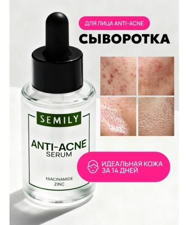 Semily Facial serum against acne with niacinamide