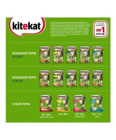 Kitekat Adult cat food veal 15kg - Buy Online on GoSupps.com
