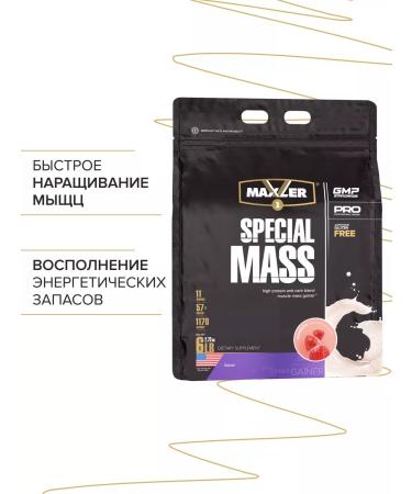 maxler Heiner Special Mass Gainer 2730g strawberries