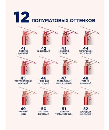 SHU Lip pencil matte nude Cuties No. 47 Marsal - Buy Online on GoSupps.com