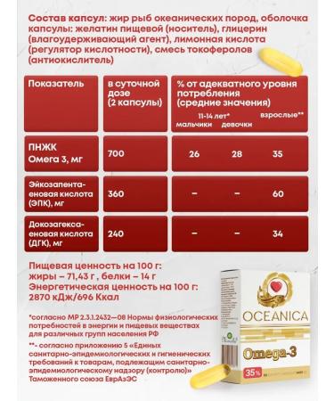 mirrolla Bad Oceanic Omega 3 Omega-3 fish oil 35% 1400 mg 30 capsules - Buy Online on GoSupps.com