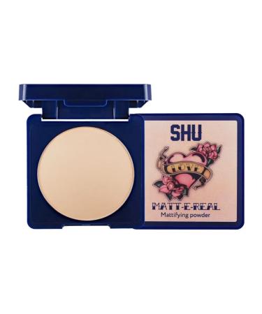 SHU Facial powder matting compact with a mirror 302 ivory - Buy Online on GoSupps.com