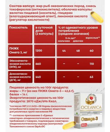 mirrolla Bad Oceanic Omega 3 Omega-3 fish oil 60% 1400 mg 30 capsules - Buy Online on GoSupps.com