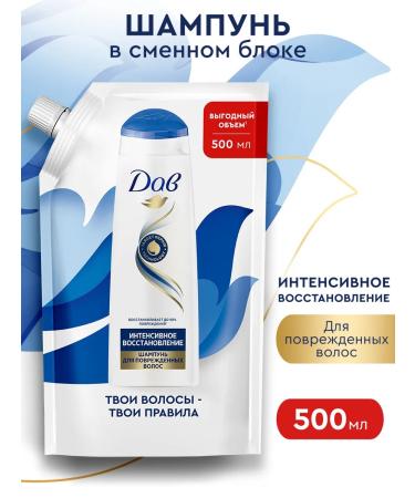 Dove Hair shampoo restoring 500 ml in soft packaging