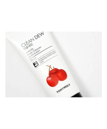Tony Moly Cleandew Acerola Foam Cleanser - Buy Online on GoSupps.com