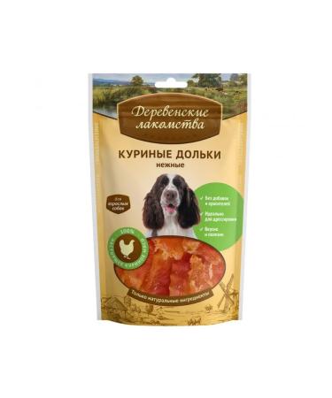 Country delicacies treat for dogs chicken slices tender 90 gr - Buy Online on GoSupps.com