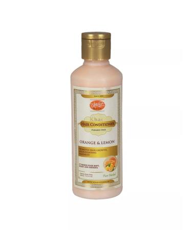 KHADI INDIA Restoring hair air conditioner lemon and orange - Buy Online on GoSupps.com