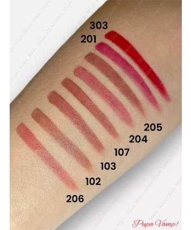 PUPA Lipstick vamp! 206 - Buy Online on GoSupps.com