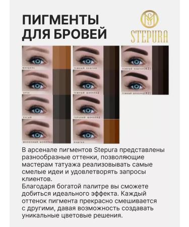 MSMIX Stepura Stepur Kashtan pigment for a stepura tattoo permanent - Buy Online on GoSupps.com