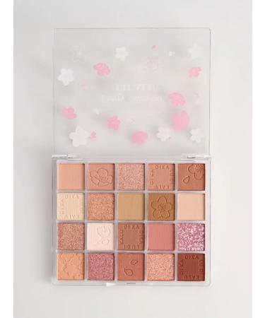 SINNLIG Palette of shadows for the eyelids of nude with sparkles