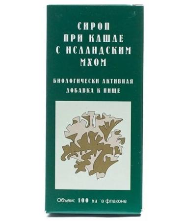 ECOS Cough syrup with Icelandic moss 100ml
