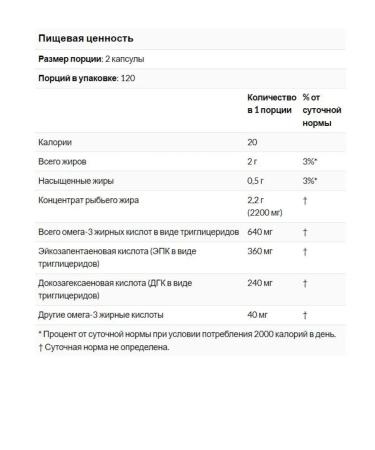 California Gold Nutrition Fish oil omega 3 240 capsules - Buy Online on GoSupps.com