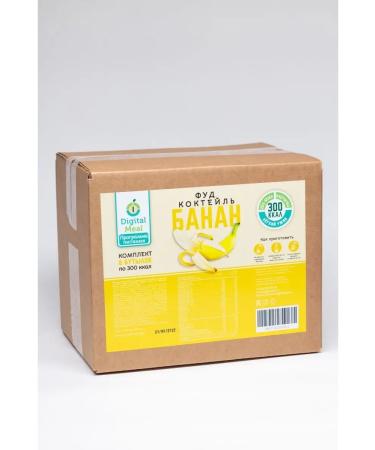 Digital meal PP cocktail "Easy dinner" 300 kcal banana for weight loss - Buy Online on GoSupps.com