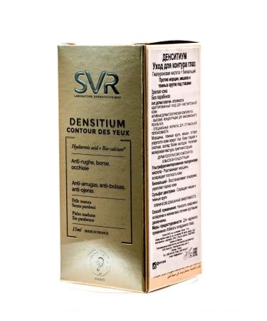 SVR Skin cream around the eyes of densitium 15 ml - Buy Online on GoSupps.com