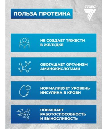 Trec Nutrition Protein for gaining mass of Whey 100 900g strawberries - Buy Online on GoSupps.com