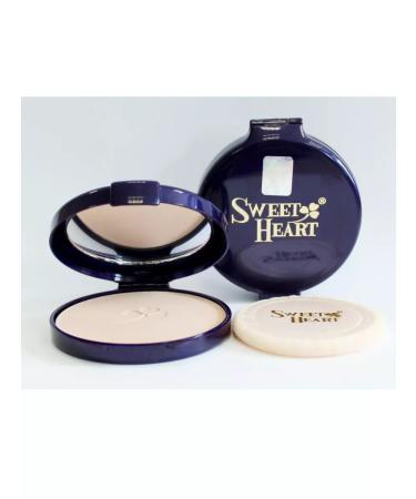 SWEET HEART Facial powder compact with a mirror tone Light - Buy Online on GoSupps.com