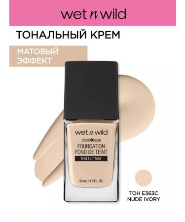 Wet n Wild Tonal cream matte Photo Focus E363C Nude Ivory - Buy Online on GoSupps.com