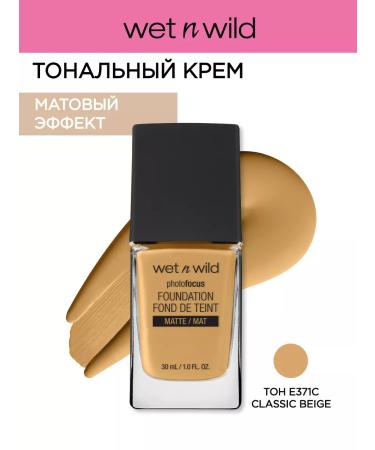 Wet n Wild Tonal cream matte Photo Focus E371c Classic Beige - Buy Online on GoSupps.com