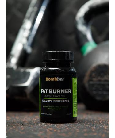 BombBar Fat burner for weight loss sports 60 capsules - Buy Online on GoSupps.com