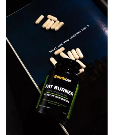 BombBar Fat burner for weight loss sports 60 capsules - Buy Online on GoSupps.com