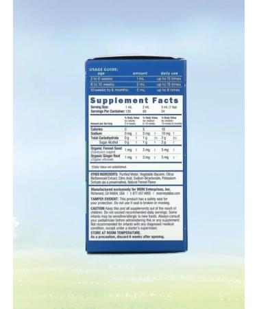 Mommy's Bliss Dill water for babies 120 ml - Buy Online on GoSupps.com