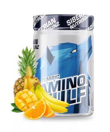 Siberian Nutrogunz Amino Vulf Classic with BCAA 225 g of amino acid - Buy Online on GoSupps.com