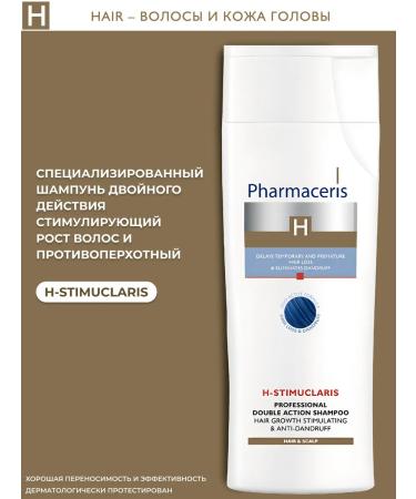 Pharmaceris H shampoo for hair growth against dandruff H-stimuclaris 250ml