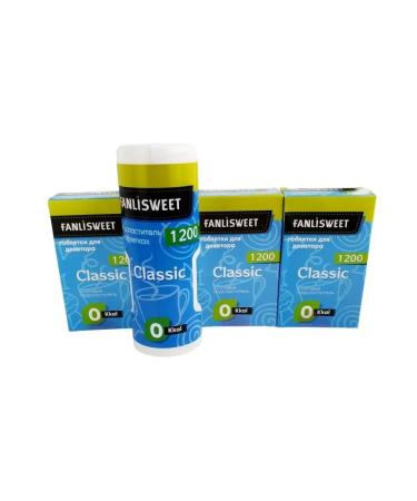 FANLISWEET Sugar -substitute in tablets 4x1200 4800pcs - Buy Online on GoSupps.com