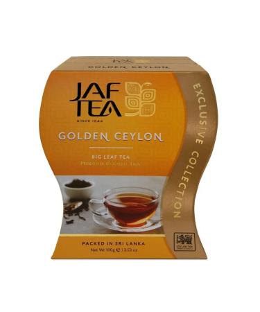 Jaf Tea Golden Ceylon black tea leaf Ora variety 100 g