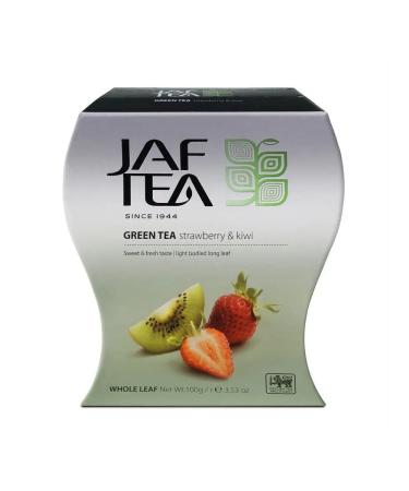 Jaf Tea Strawberry & Kiwi green tea strawberries and kiwi