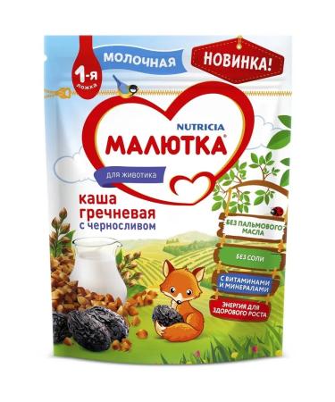 Little one Milk buckwheat with prunes from 4 months 220g - Buy Online on GoSupps.com