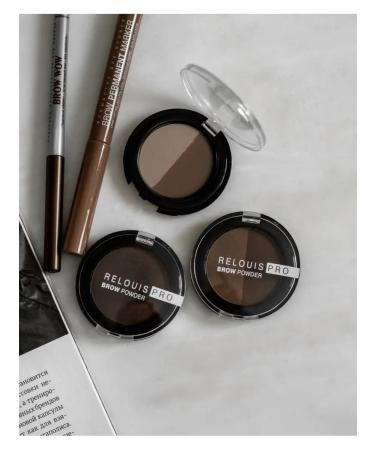 RELOUIS Brow Powder eyebrow shadows tone 01 palette - Buy Online on GoSupps.com