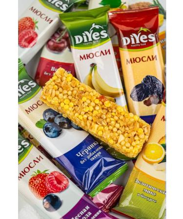 DiYes Murils Bars without Sugar "Yabloko" - 36 pcs - Buy Online on GoSupps.com