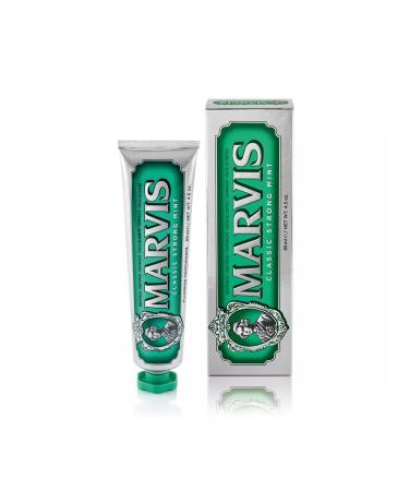 Marvis Classic saturated mint toothpaste 85 ml - Buy Online on GoSupps.com