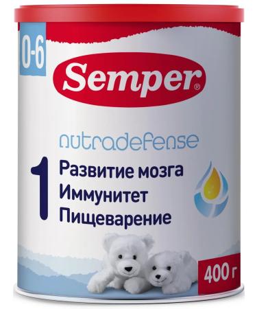 Semper Dairy mixture 1 Nutradefense Baby since birth Children's 400g