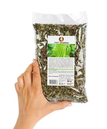 Herbs of the Crimean Mountains Leaf of hazel dried herbal tea phytochis Crimean herbs 60 g - Buy Online on GoSupps.com
