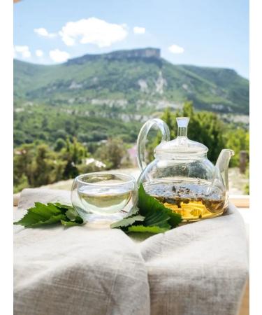 Herbs of the Crimean Mountains Blackberry sheet herbal tea collection of phytochas Crimean herbs 80 grams - Buy Online on GoSupps.com