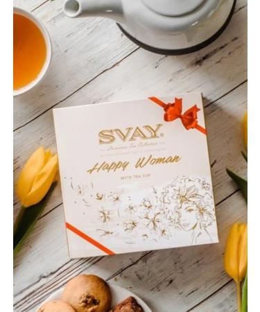SVAY Gift tea "Happy Woman" 4 taste 24 pyramids - Buy Online on GoSupps.com