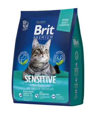 Brit Dry food for cats lamb and turkey 2kg Cat Sensitive
