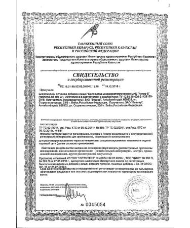 Evalar MCC "Ankir-B" tab. 503mg No. 100 (dietary supplement) - Buy Online on GoSupps.com