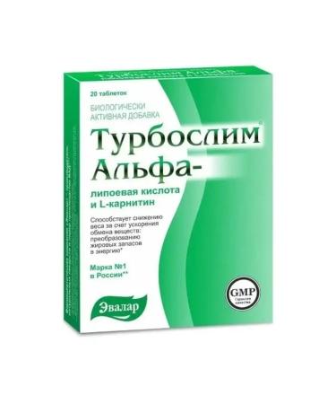 Evalar Turboslim alpha-lipoic acid No. 20