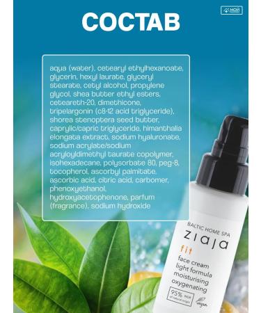 Ziaja Moisturizing cream light for makeup with vitamins - Buy Online on GoSupps.com