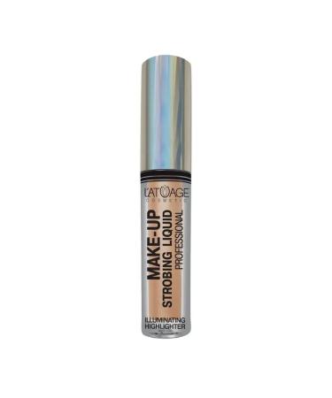 L'atuage Cosmetic Highlighter for face liquid with sparkles - Buy Online on GoSupps.com