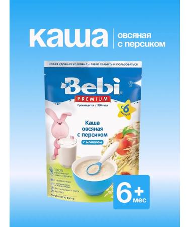 Bebi Premium Oatmeal with peach