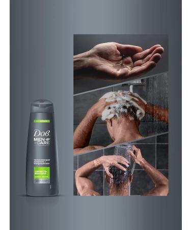 Dav Male shampoo and hair conditioner with menthol 2 in 1 - Buy Online on GoSupps.com