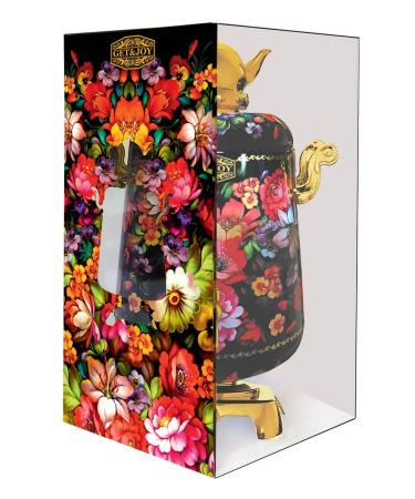 GET&JOY Black Ceylon tea in a tin samovar black 75 g - Buy Online on GoSupps.com