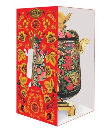 GET&JOY Black Ceylon tea in a gift samovar red 75 g - Buy Online on GoSupps.com