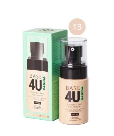 Parisa Tonal face cream with collagen Base 4u - Buy Online on GoSupps.com