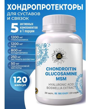 Sun Flower Chondroprotector for joints glucosamine chondroitin MSM