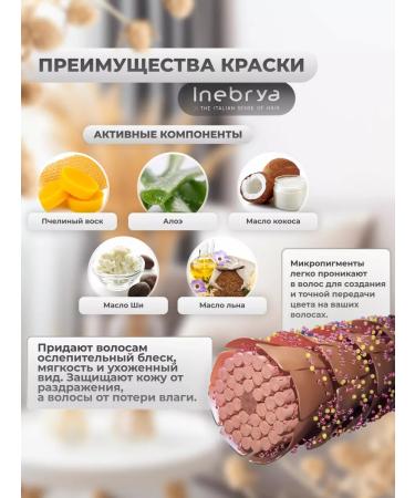 Inebrya Hair dye Professional 10 02 - Buy Online on GoSupps.com